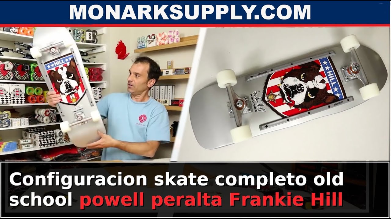 Cómo montar un skate Old School: Frankie Hill 10″ + Ejes Independent + Ruedas Bones