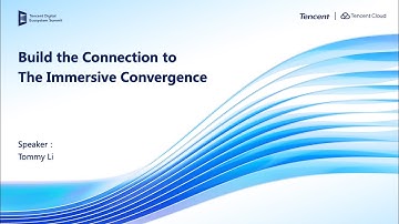 Build the Connection to the Immersive Convergence