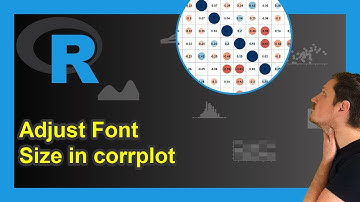 Change Font Size in corrplot in R (3 Examples) | Modify Correlation Coefficient, Text & Legend Label