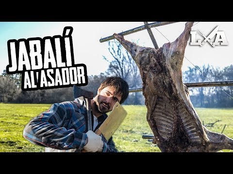 JABALI DE 70 KG AL ASADOR | Receta de Locos X el Asado