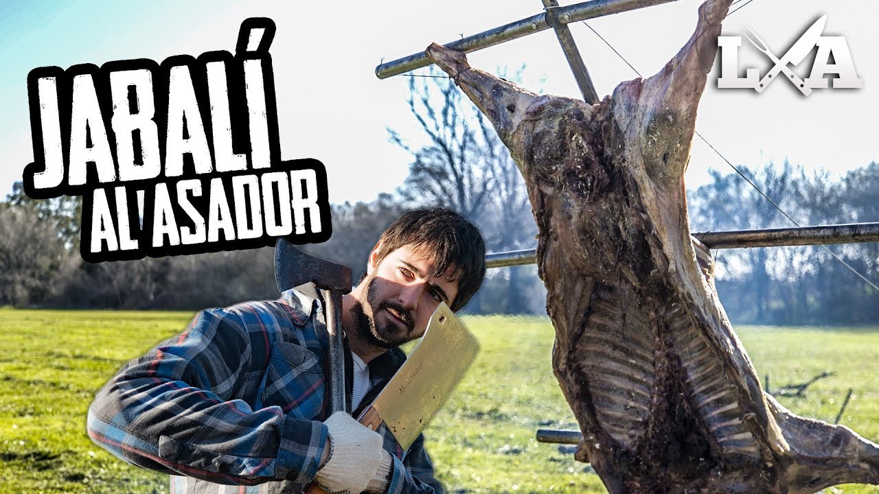 JABALI DE 70 KG AL ASADOR | Receta de Locos X el Asado