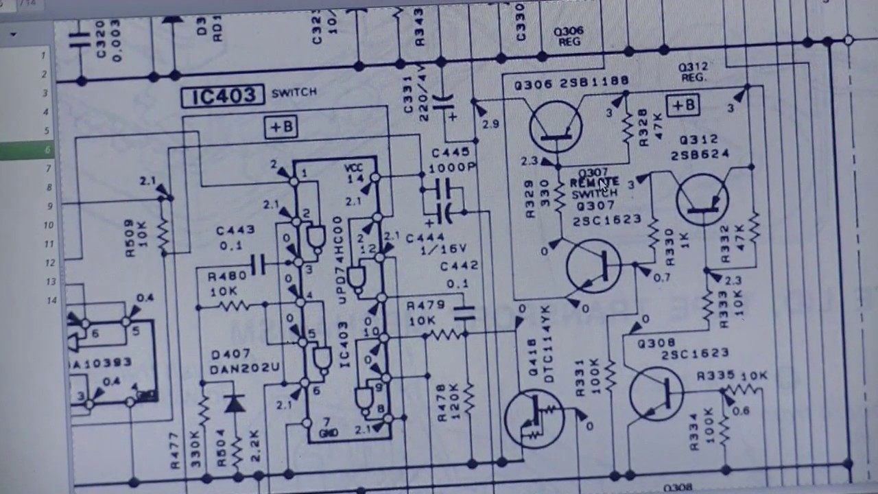 SONY 1988 カセットウォークマンTCM-27を修理中 その3 回路説明 後編