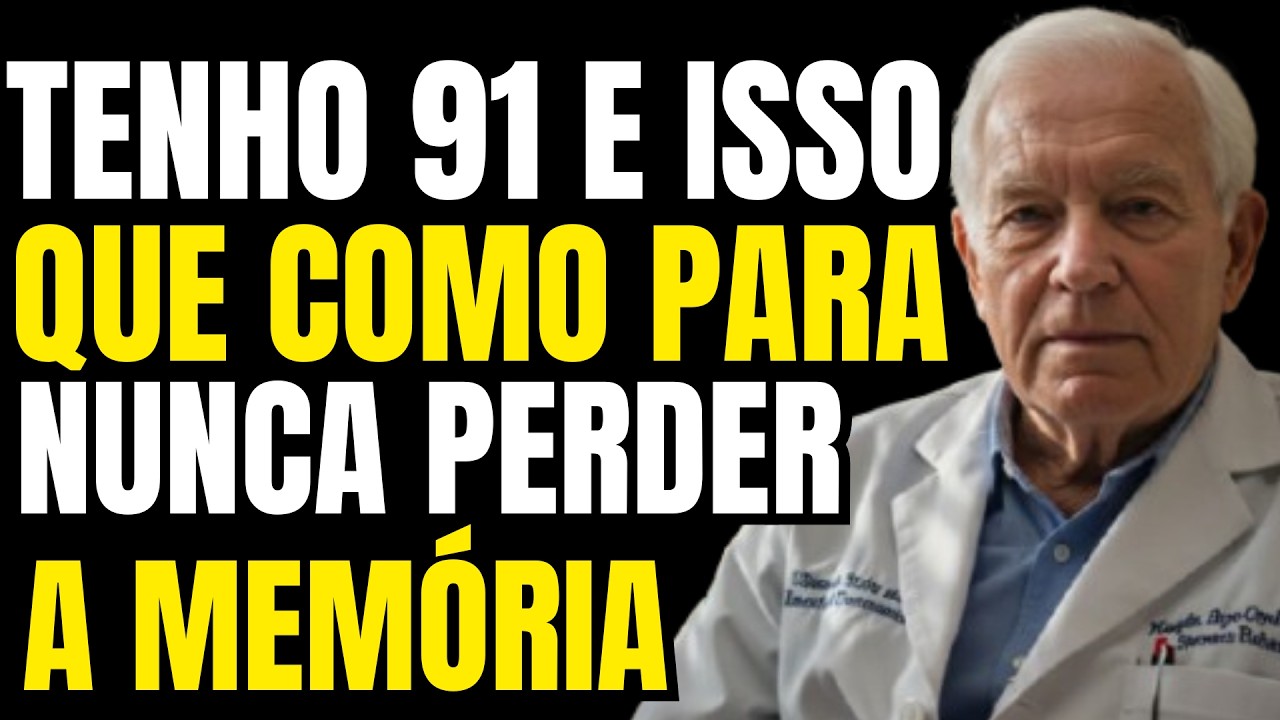 91 anos e memória afiada: Isso que eu como todos os dias fortalece meu cérebro