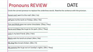 3rd Grade - Week 7