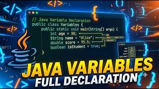 Variables in Java - Part 1