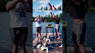 Devon & Matt Chilling After Fight