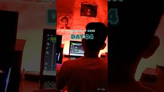 Day 04 of 100 Days of Code Challenge ⚡     #ytshorts #coding #motivation #100dayschallenge #reels