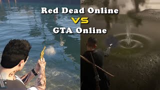 Red Dead Online VS GTA Online || Gameplay Comparison || RDR2 VS GTA 5 Red Dead Online VS GTA Online || Gameplay Comparison || RDR2 VS GTA 5