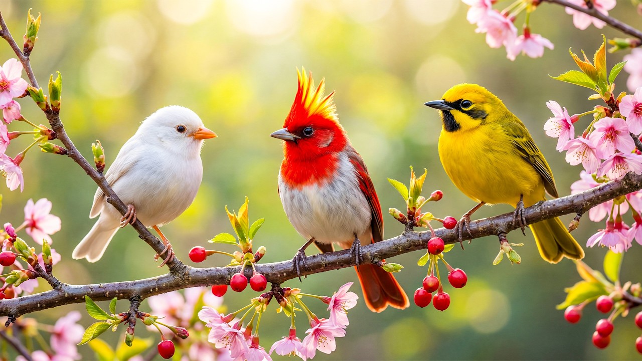 Healing Piano & Birds Sounds & for Deep Focus - Calm Nature Music for Deep Focus & Healing