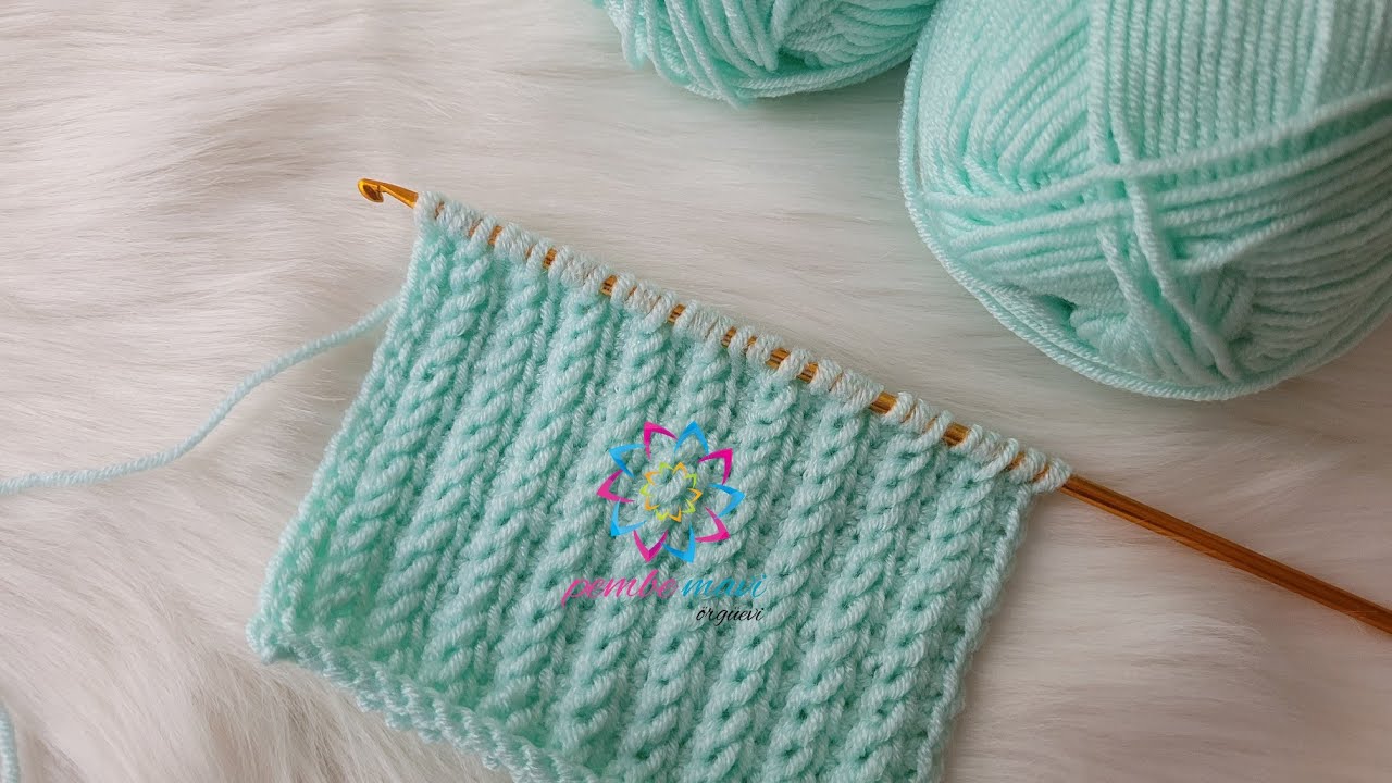 Super Easy Tunisiancrochet 😊😊Keyifle öreceğiniz bir model 👌👌