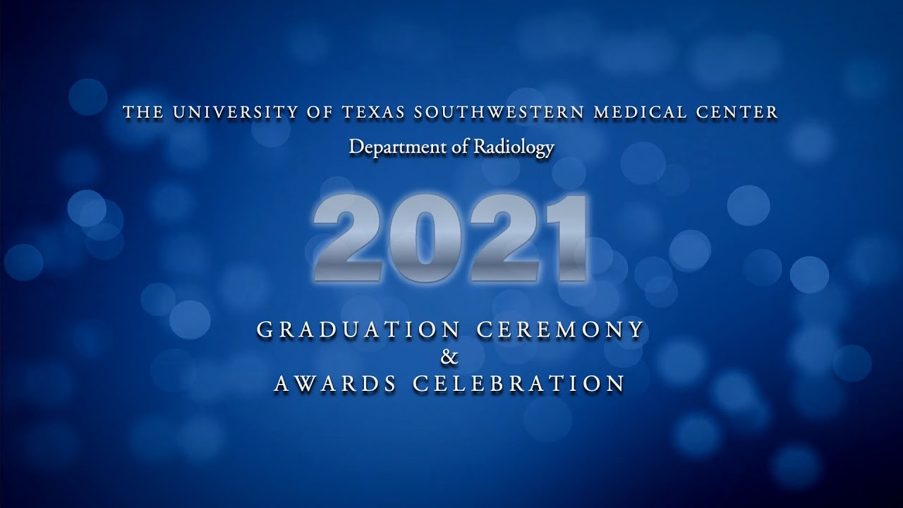 Radiology Graduation Ceremony & Celebration 2021 YouTube