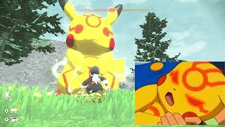Pokemon Bigsize10X Mods - Pikachu Blue Orb Skin