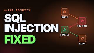 PHP SQL Injection: Why Escaping Fails (And How to Fix It)