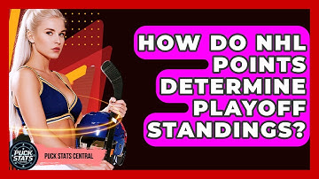 How Do NHL Points Determine Playoff Standings? - Puck Stats Central