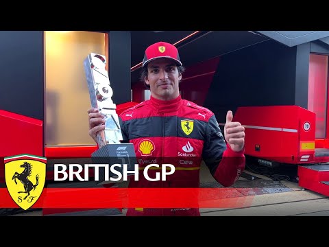 Carlos' message for the Tifosi after the British GP