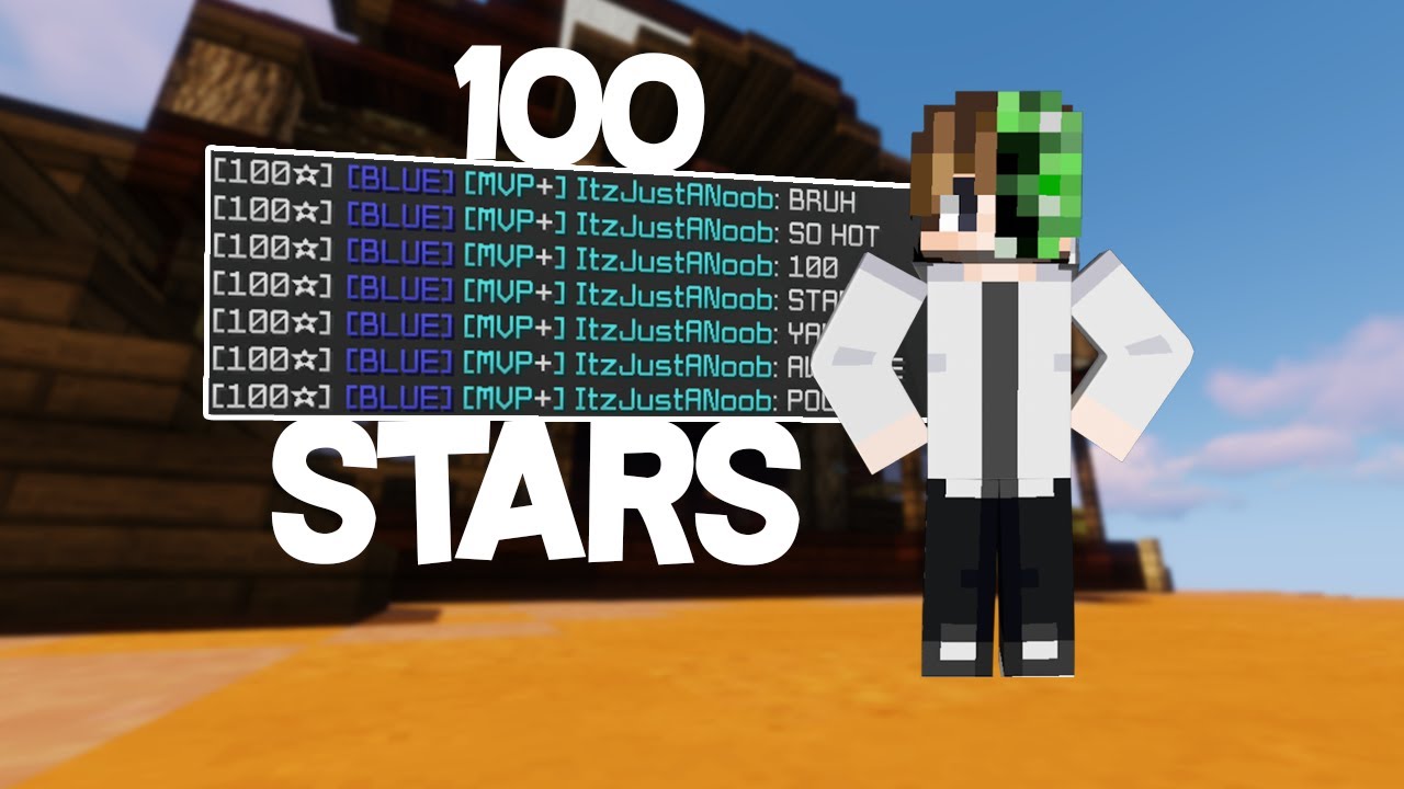 100 Stars⭐ In Hypixel Bedwars