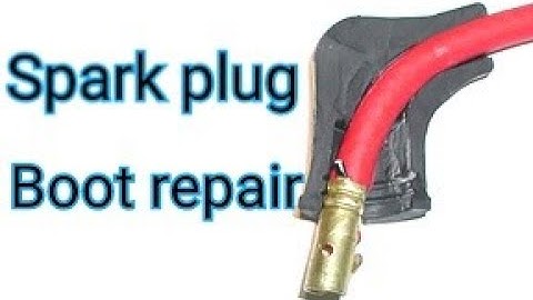 Spark plug wire repair How to DIY fix broken plug wires