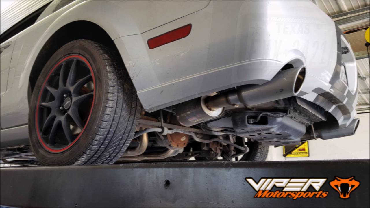 2016 Mustang Borla Dual Performance Exhaust YouTube