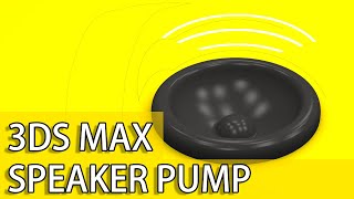 3ds Max Speaker Pump Animation