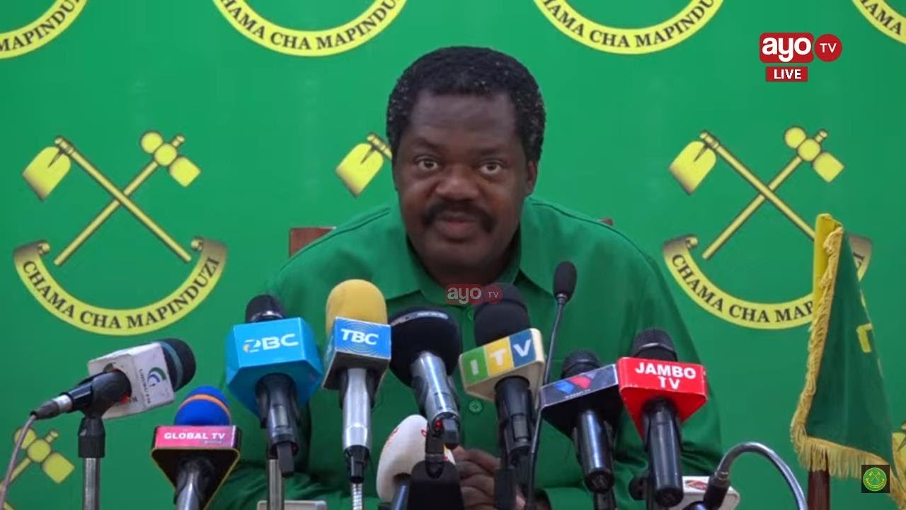 #LIVE: DKT NCHIMBI ANAZUNGUMZA NA VYOMBO VYA HABARI MUDA HUU DSM