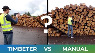 Timbeter vs Medición manual