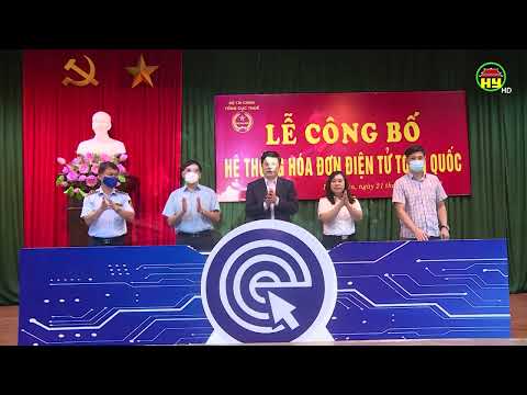 Video Tổng cục Thuế công bố hệ thống hóa đơn điện tử toàn... - youtube