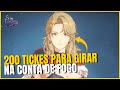 200 TICKES PARA GIRAR NA CONTA DE FOGO DEU BOM? - SOLO LEVELING ARISE