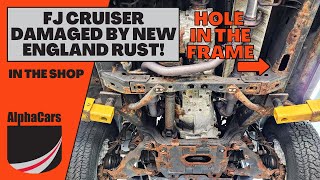 Toyota FJ Cruiser Rust Disaster: Structural Frame Damage & Brake Failure!