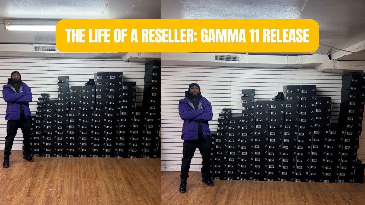 Vlogmas Day 5 | Life of a Sneaker Reseller 👟 Air Jordan 11 “Gamma Blue” Release Day