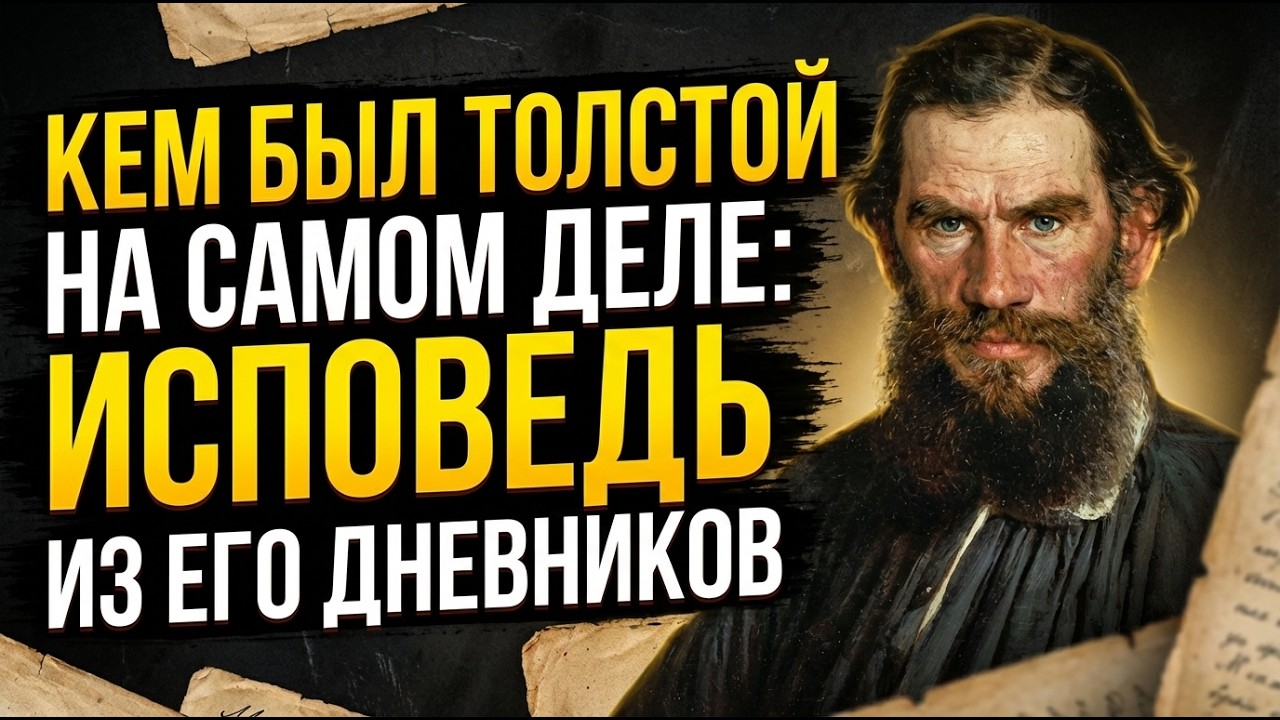 ЗАПРЕЩЁННЫЕ ДНЕВНИКИ ТОЛСТОГО! ТО, ЧТО СКРЫВАЛИ 100 ЛЕТ!