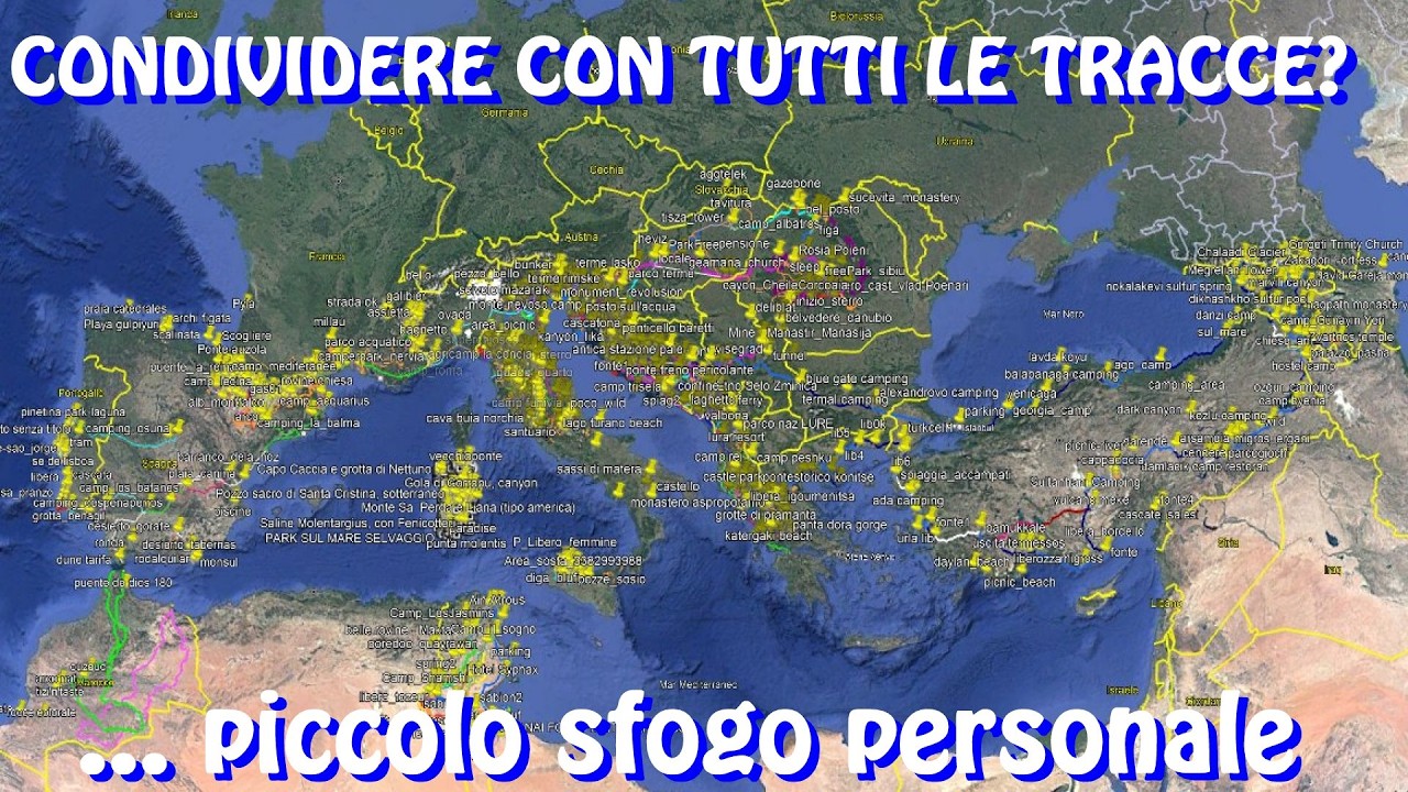 Condividere con tutti le tracce? ..piccolo sfogo personale