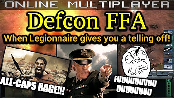 Defcon FFA - Laser General - Pro Rules | C&C Generals Zero Hour | No Commentary