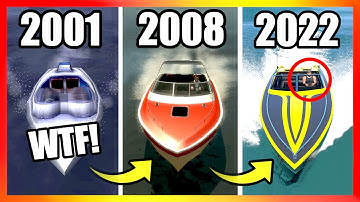 Evolution of BOATS LOGIC in GTA Games (2001-2022)