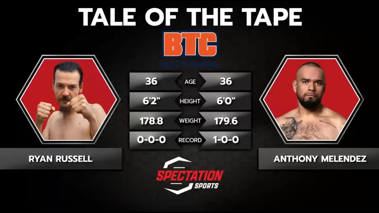 Anthony Melendez vs. Ryan Russell - 6 SECOND KO! - BTC 30: Future Legends