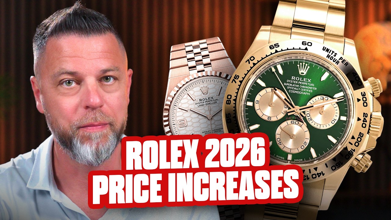 Rolex Price Increase June 2026: Every New Price (Daytona, Submariner, GMT & More!) - YouTube - Roman Sharf