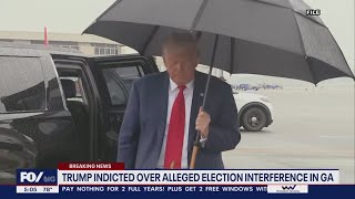 Trump indicted over alleged election interference in Georgia