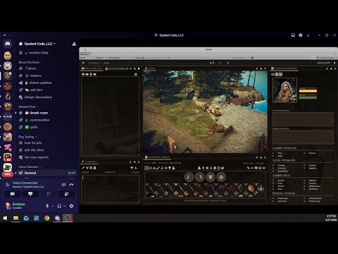 Grimmloch Dev Demo: The UI Is Fully Customizable — Every Panel, Every Layout, Every Screen