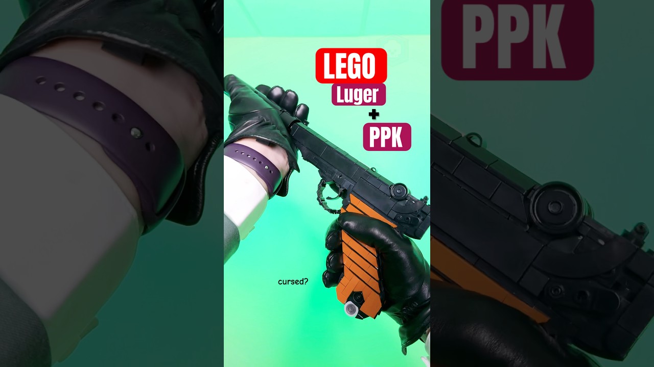 LEGO Spy x Family: Loid Forger pistol! (Luger + PPK) 