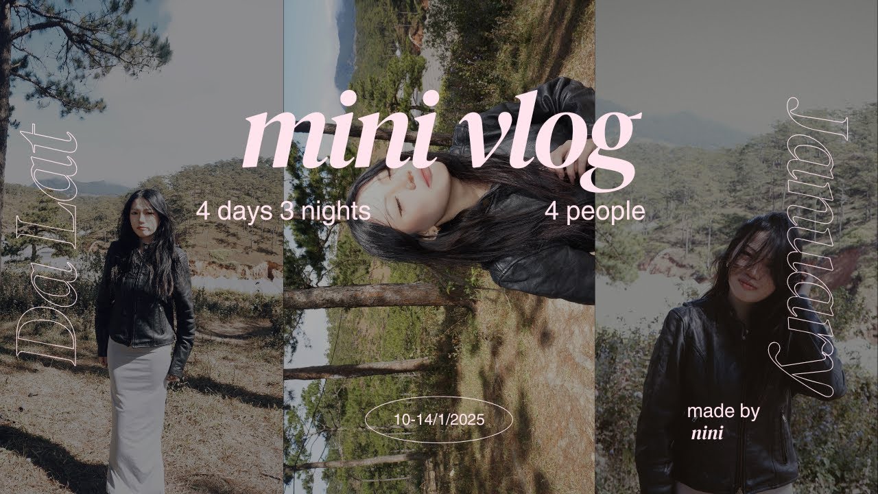 mini vlog in Dalat city w my friends ⛰︎