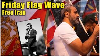 Free Iran Flag Wave at Mel Lastman  Square | Pro-Pahlavi Rally –  Poilievre to Meet Reza Pahlavi. @FilmMission