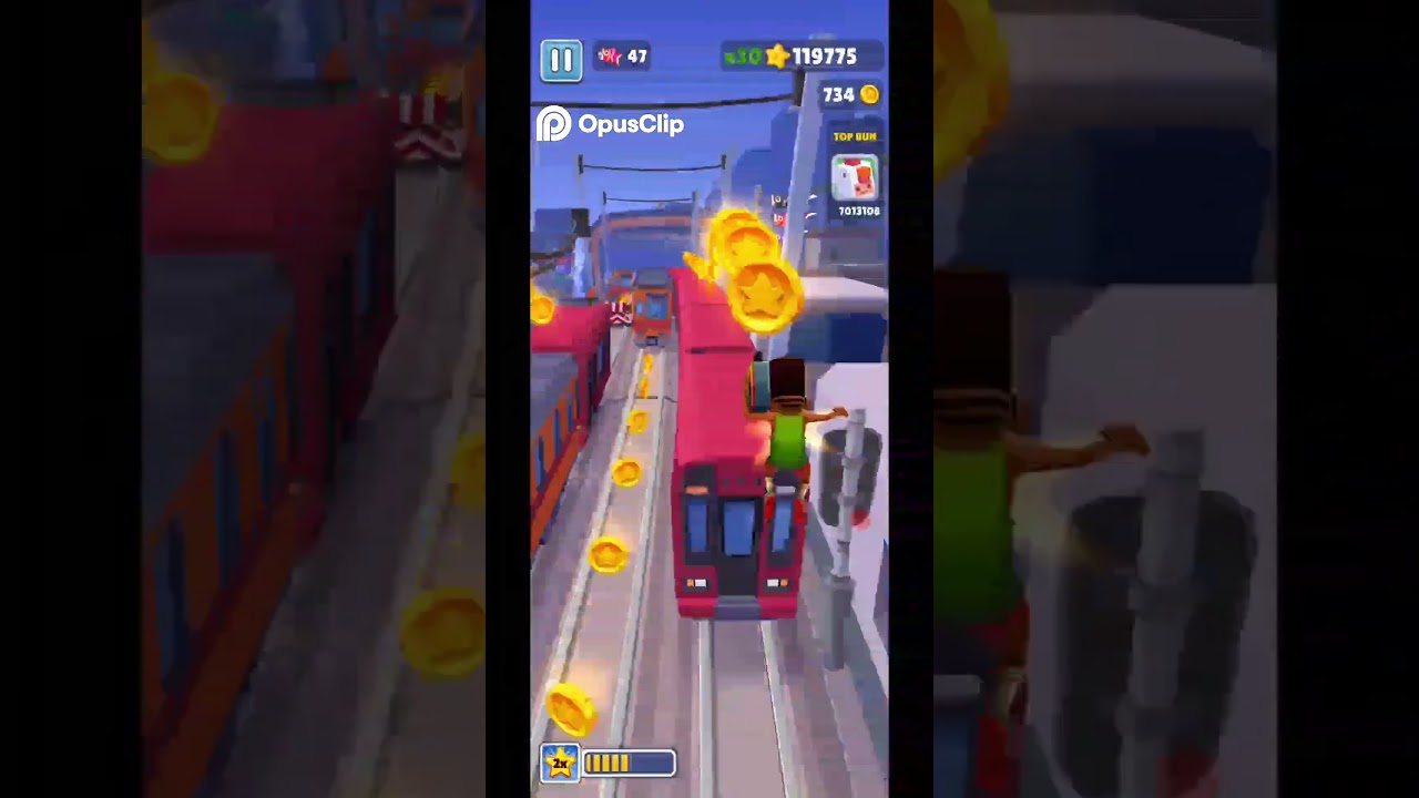 Subway Surfer IRL  Magnet Mayhem & Coin Chaos! 