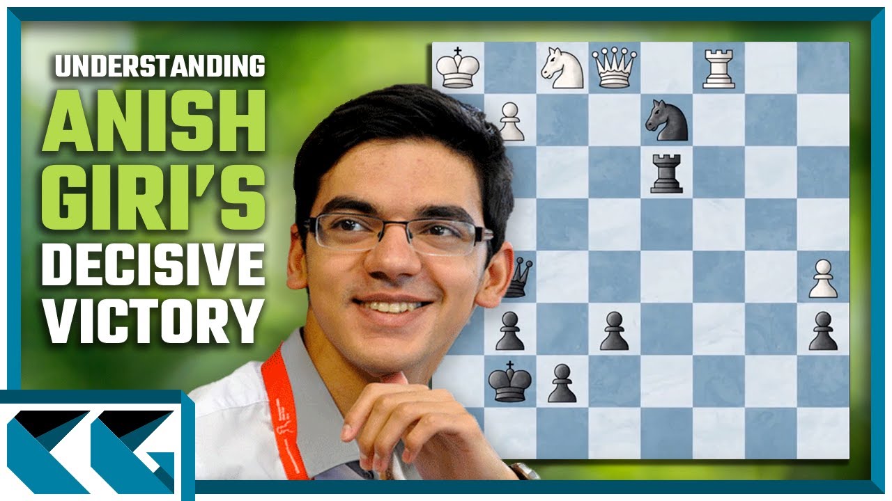 Anish Giri SHOCKS Gata Kamsky with Brilliant Sacrifice // Tactics Tuesday  Chess Puzzle #19 