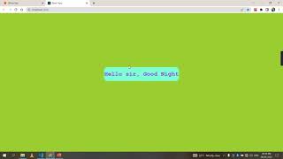 Creating Simple Greeting Good morning and good afternoon using React JS in Hindi in 2022 React JS screenshot 4