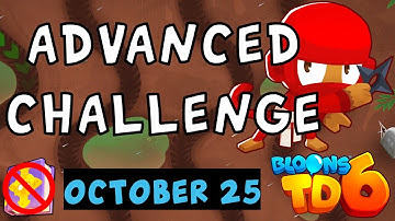 Bloons TD 6 Advanced Challenge | Monkey Friends | No MK No Powers Used | October 25 2022