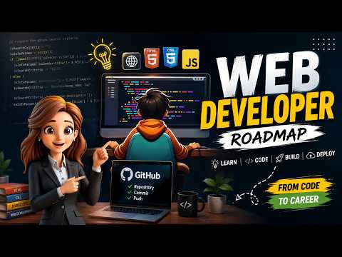How to became a Web Developer 2026 - Full Roadmap (Step by Step)
