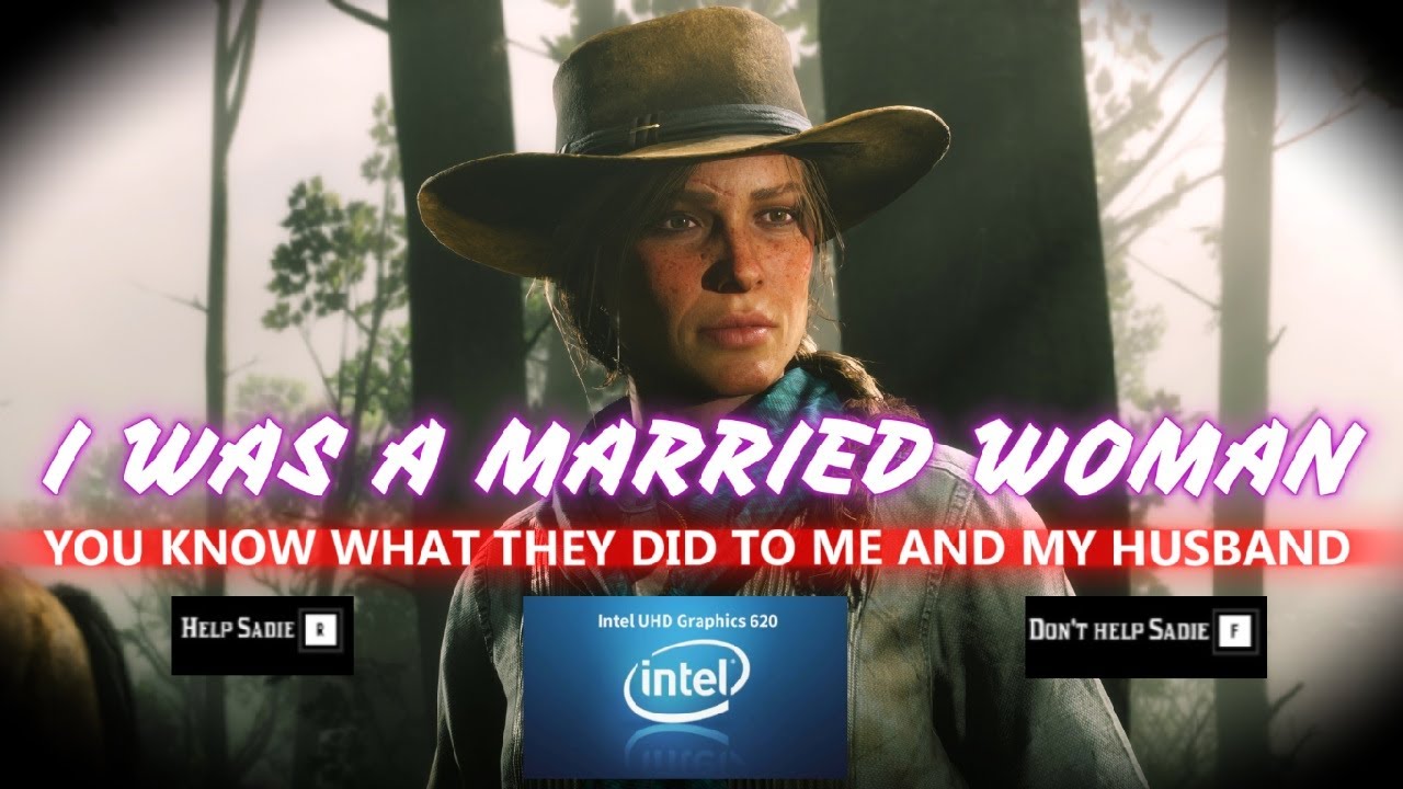 Playing Red Dead Redemption 2 using Intel UHD 620 iGPU | Part 19 |