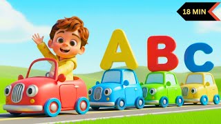 Vroom Vroom Colors   ABC Song | Fun & Educational Kids Music | BaBaBus