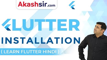 Flutter Installation Tutorial in Hindi