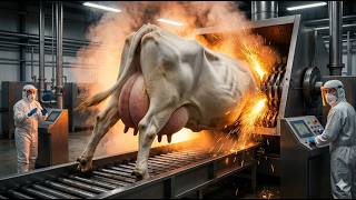How Automated Robots Turn Cows Into Millions of Liters of Milk & Premium Beef – Full Dairy Farm