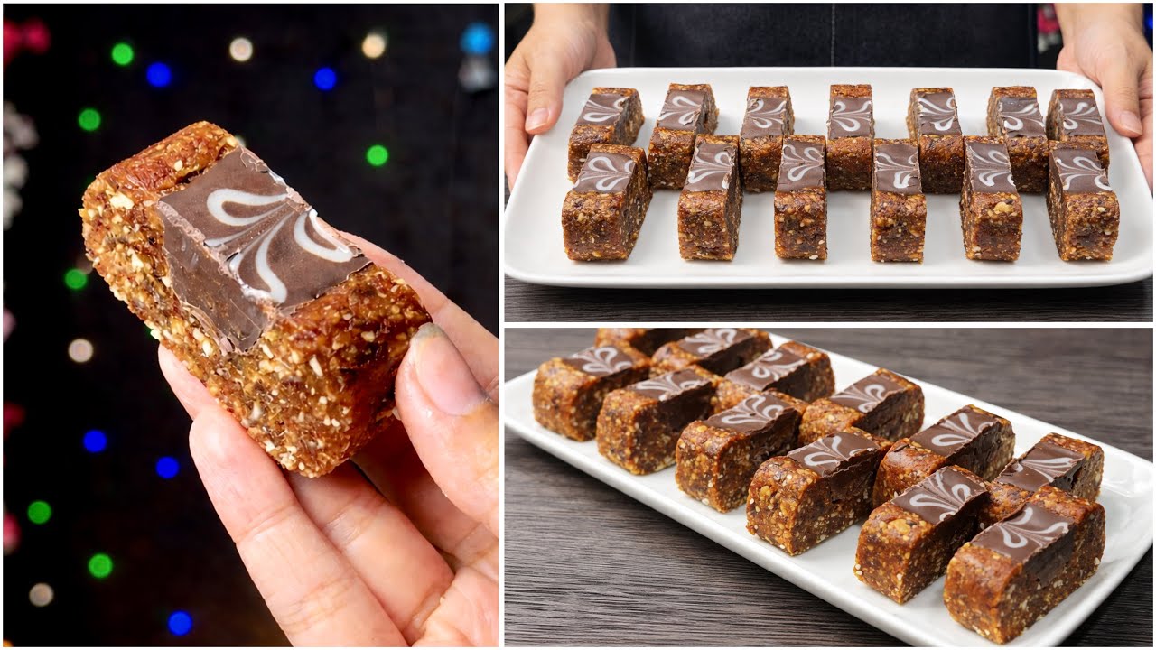 ইফতারে চিনি ছাড়া ৪টি উপকরণে তৈরি এনার্জি বার খেলে সারাদিনের ক্লান্তি উধাও⁉️Healthy Iftar Energy Bar